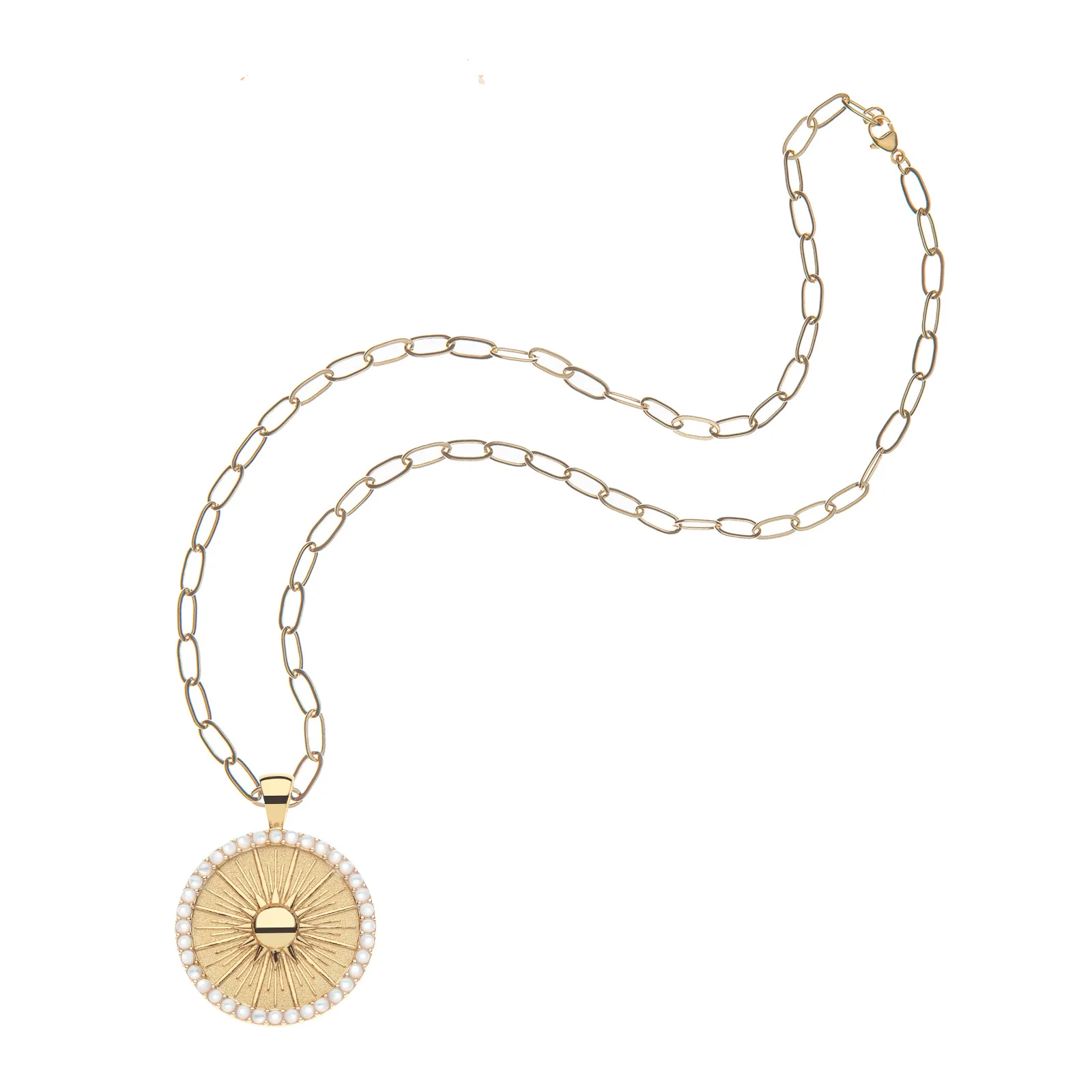 NAPLES JW Original Embellished Pendant Coin - Image 5