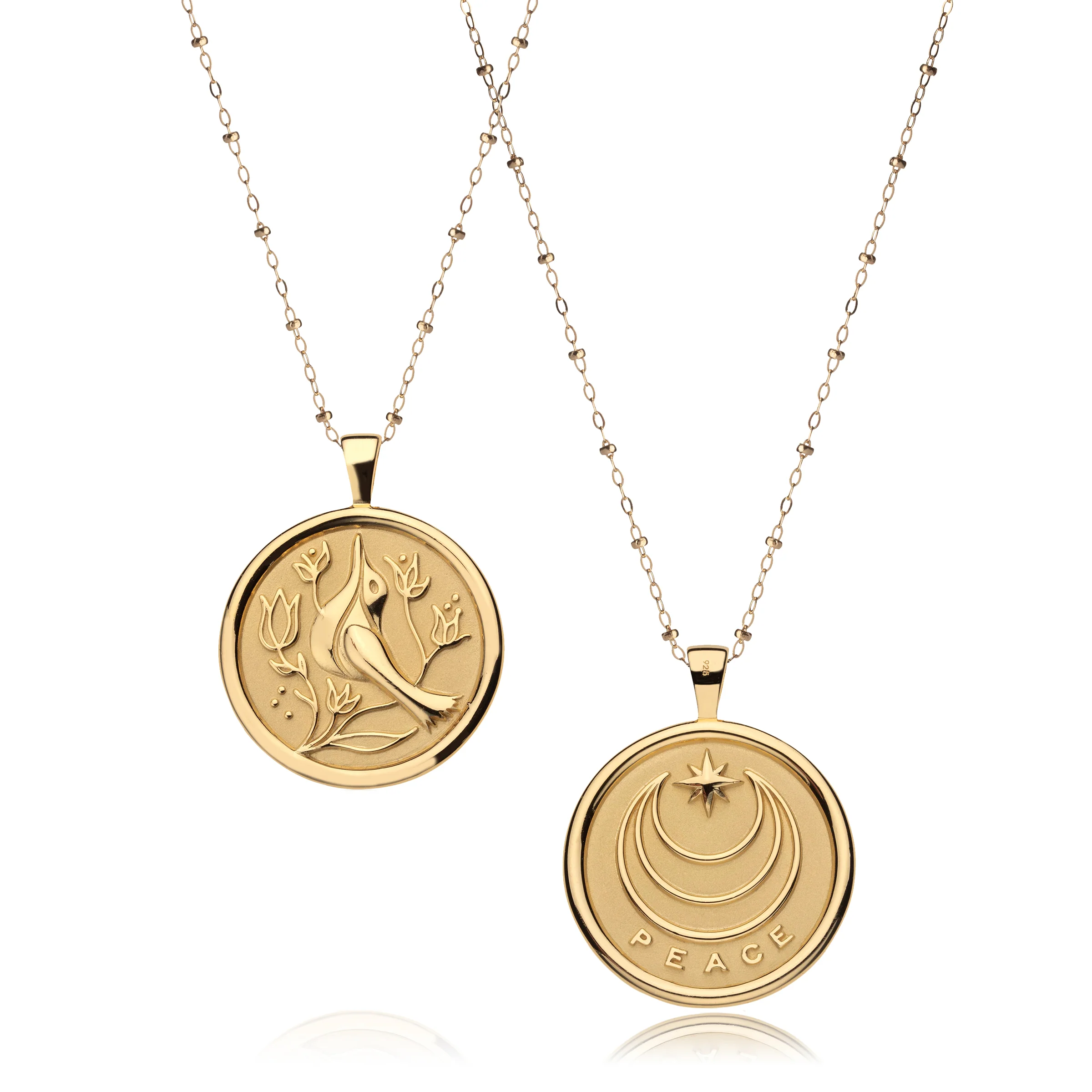 PEACE JW Original Pendant Coin - Image 2