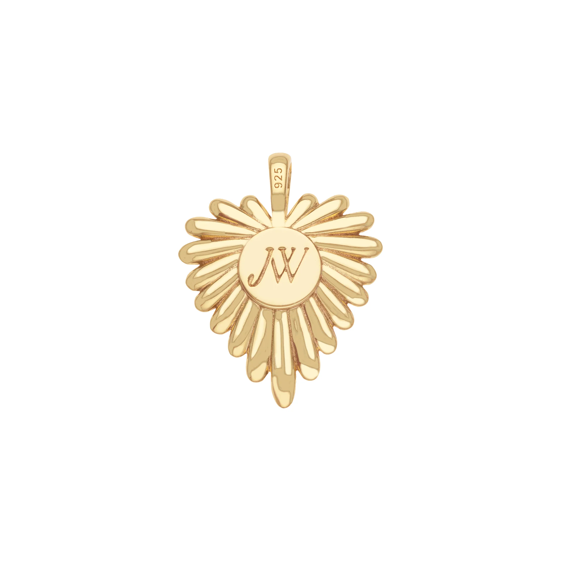 LOVE Petite Embellished Full-Heart Pendant - Image 3