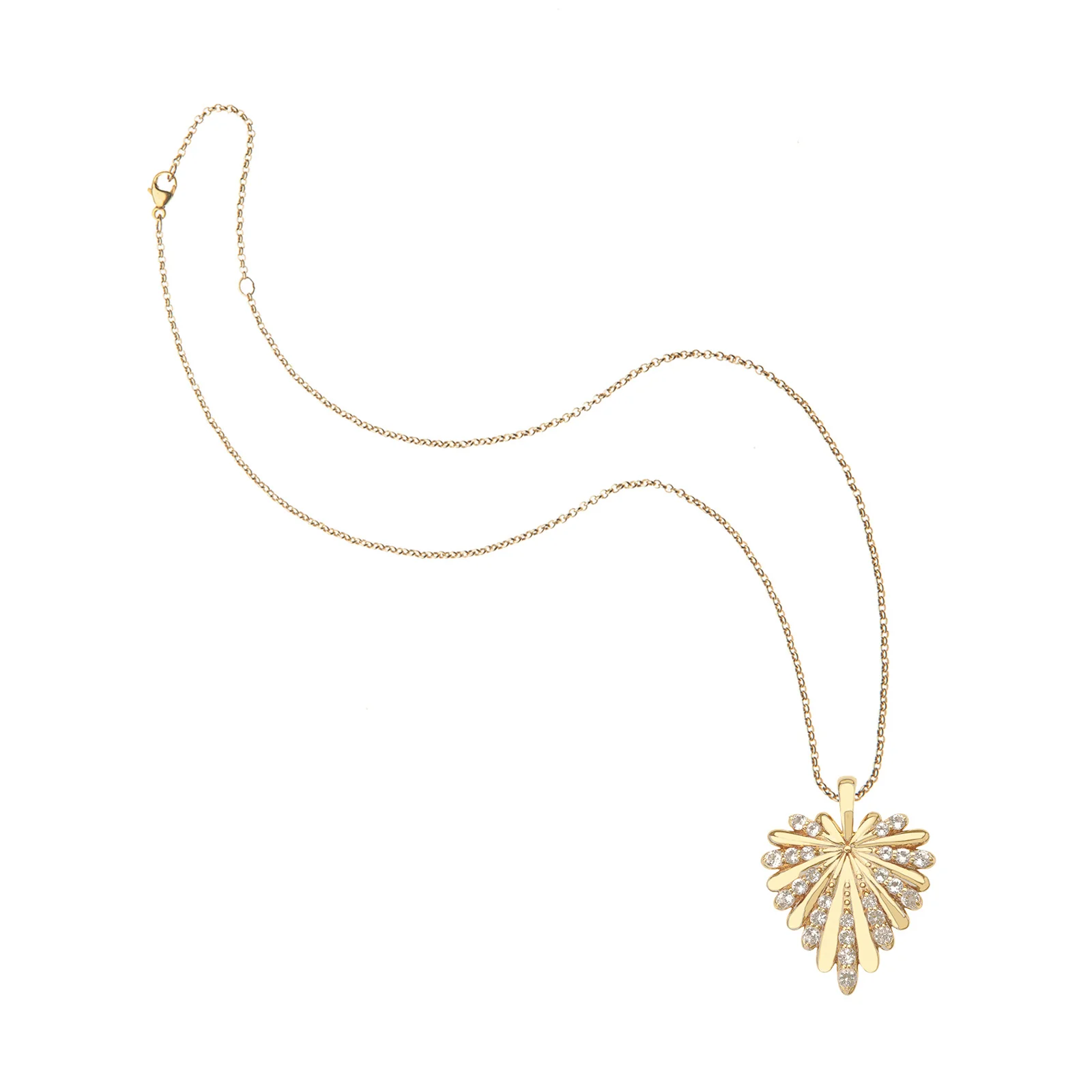LOVE Petite Embellished Full-Heart Pendant - Image 4