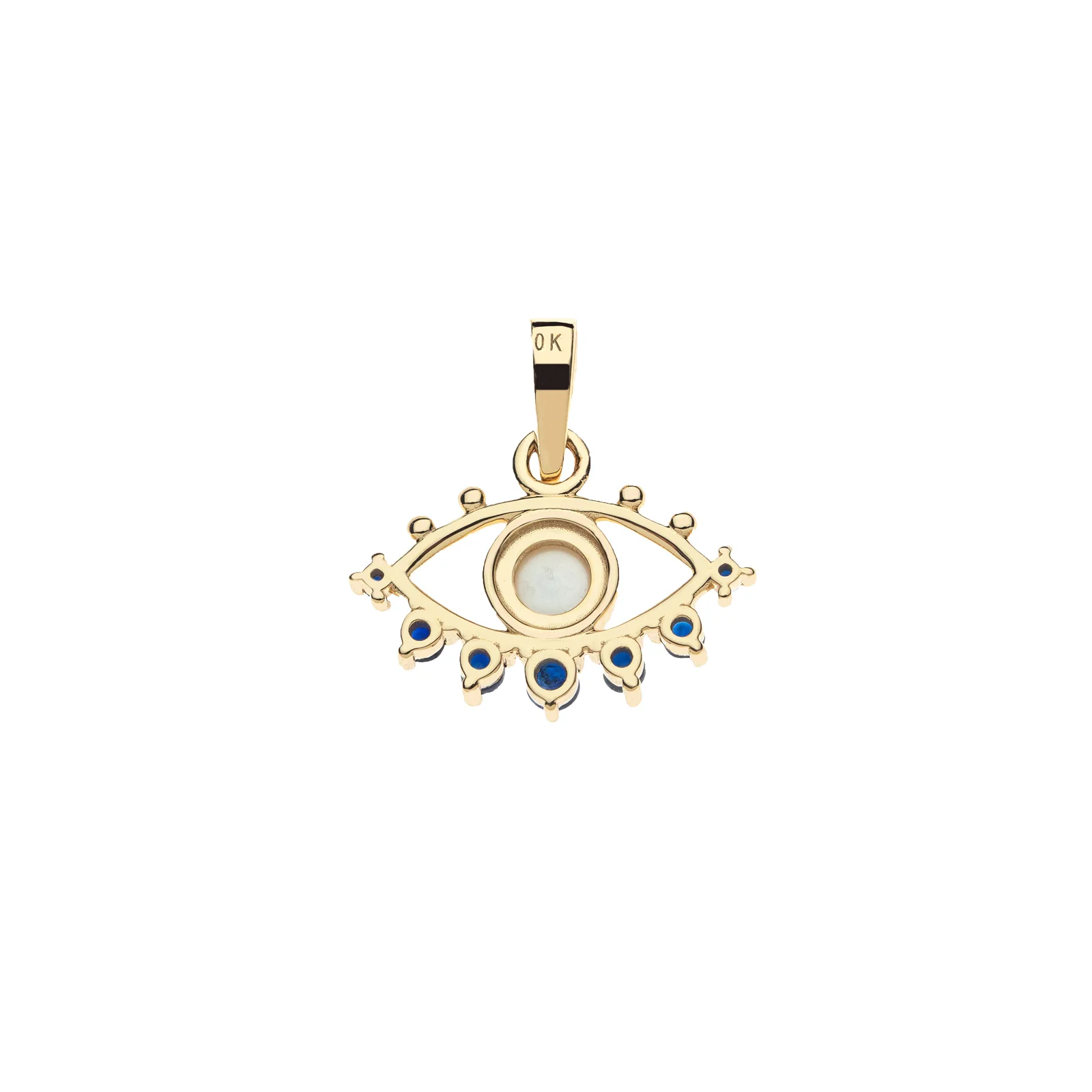PROTECT Evil Eye Charm in Solid Gold - Image 3
