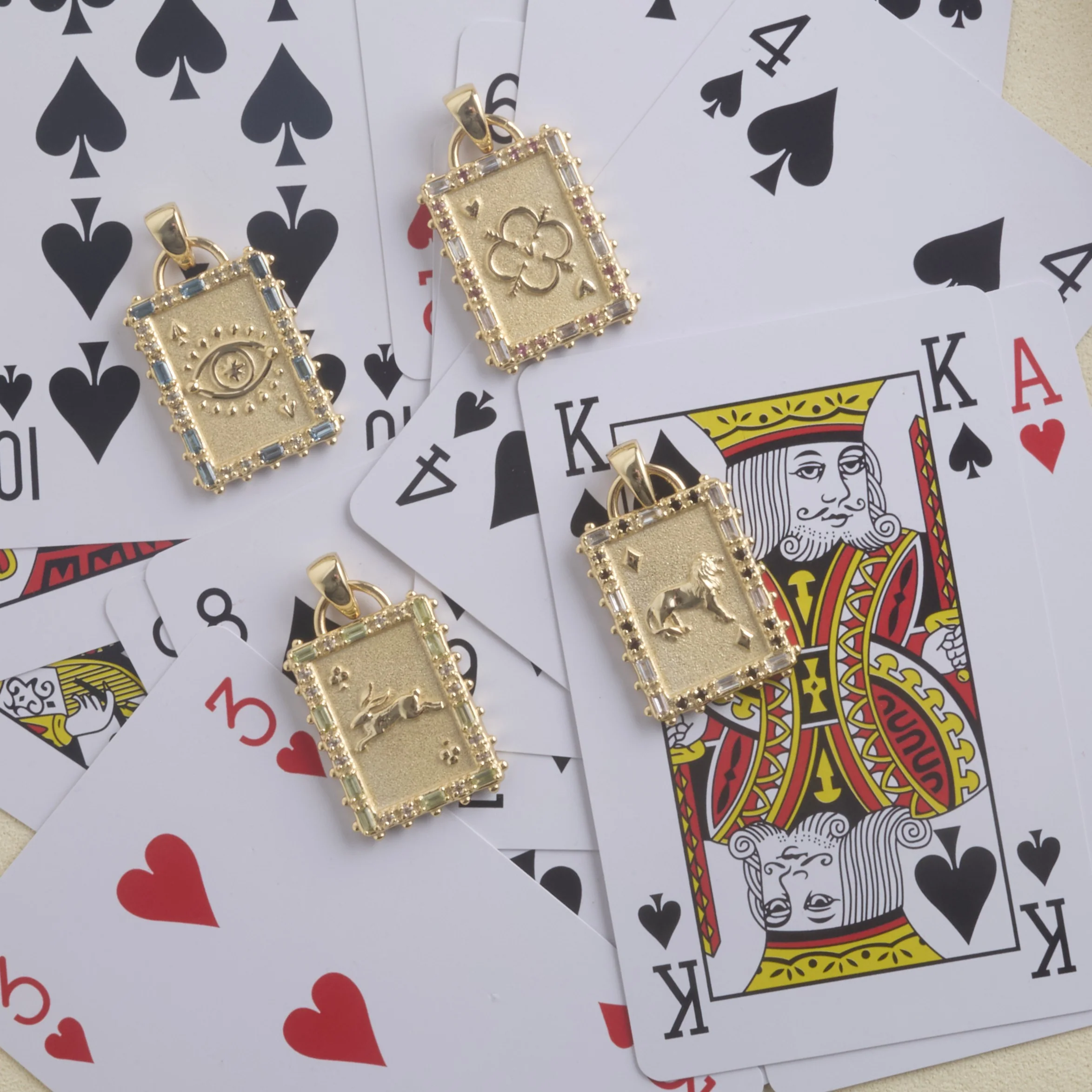 PROTECT Queen of Spades Card Pendant - Image 5