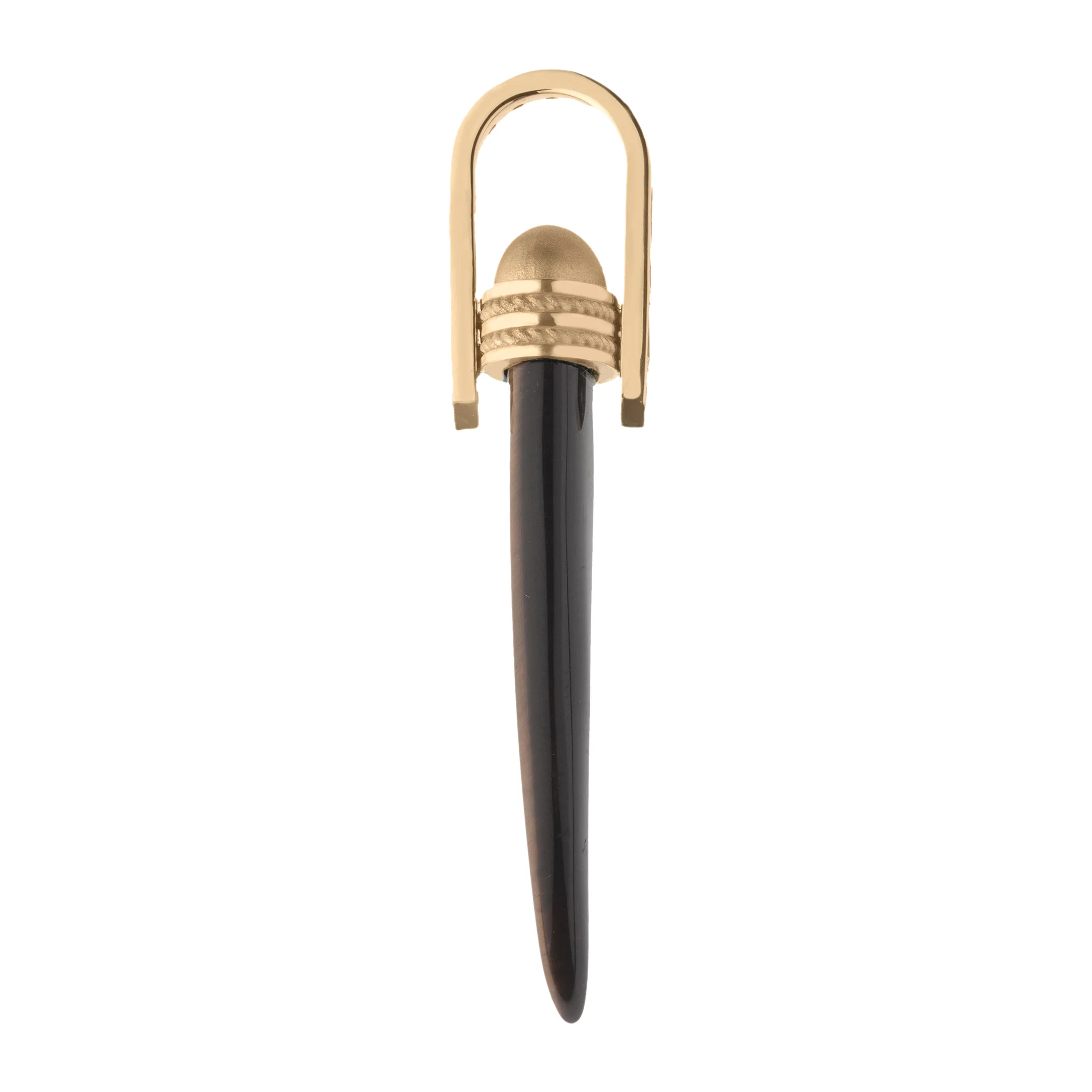 PROTECT Tiger's Eye Tusk Pendant - Image 6