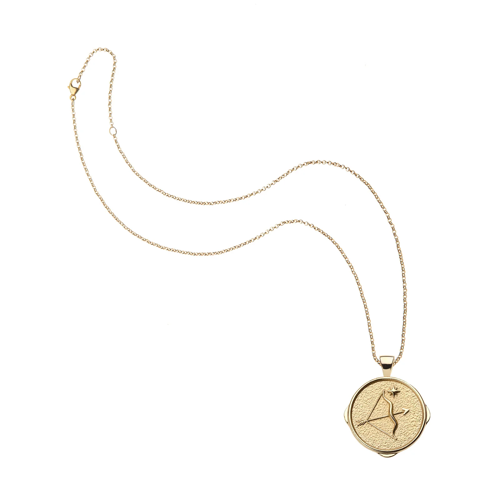 SAGITTARIUS JW Small Zodiac Pendant Coin - Nov 22 - Dec 21 - Image 4
