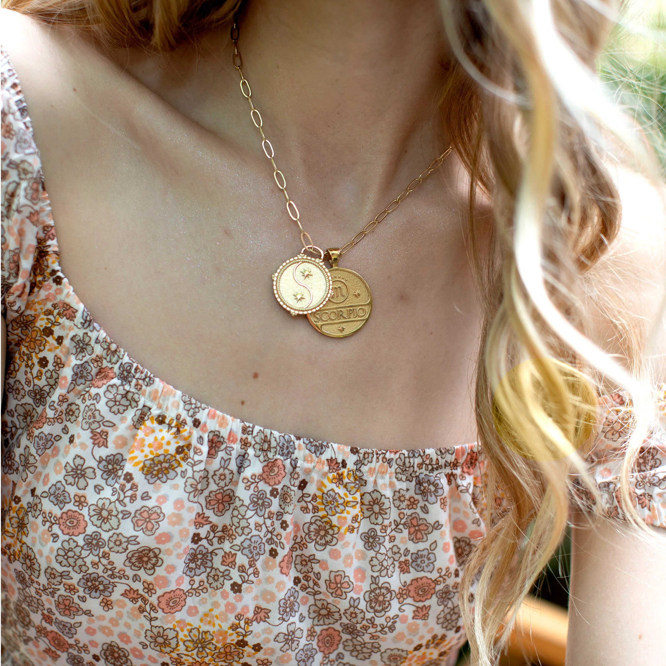 SCORPIO JW Zodiac Pendant Coin - Oct 23 - Nov 21 - Image 4