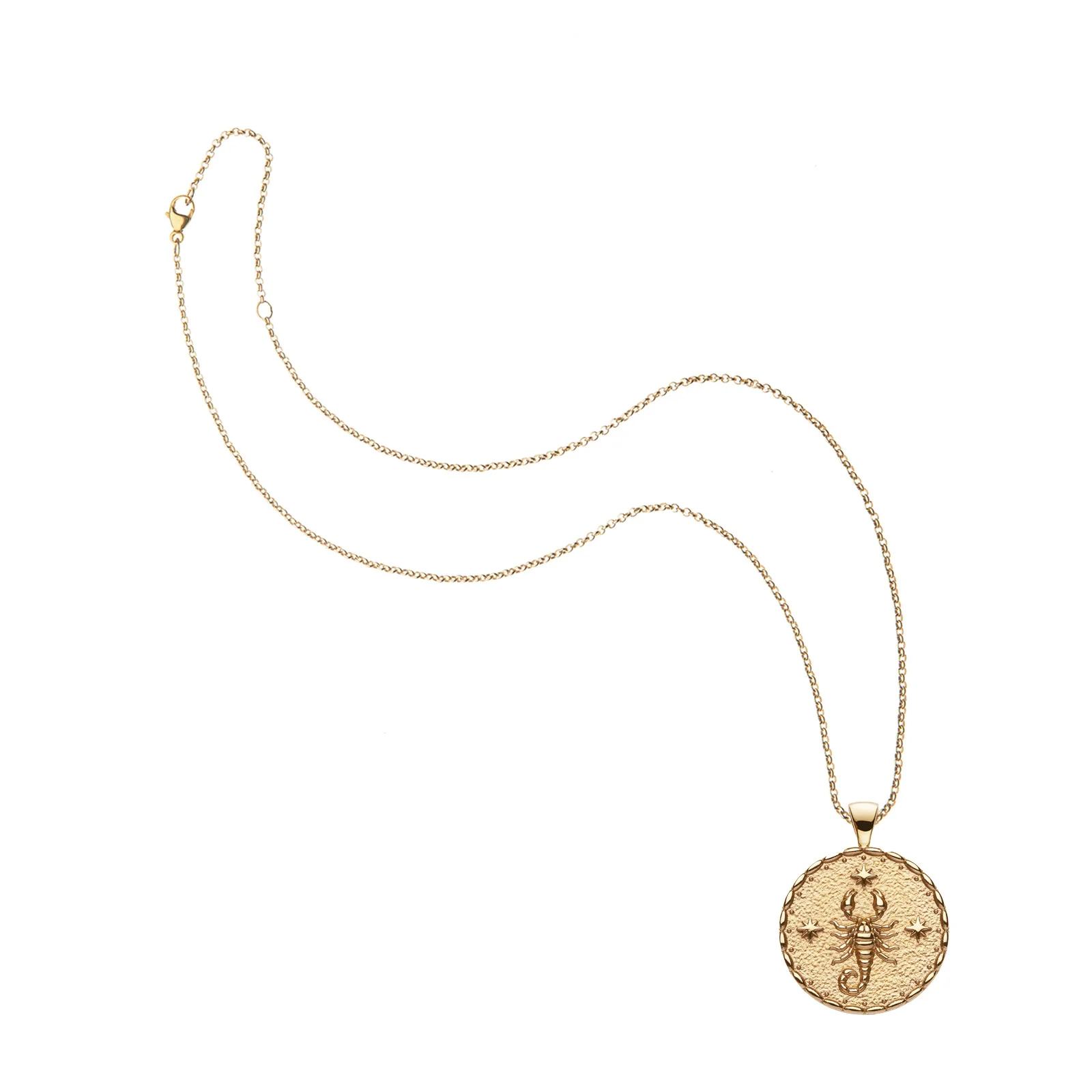 SCORPIO JW Zodiac Pendant Coin - Oct 23 - Nov 21 - Image 6