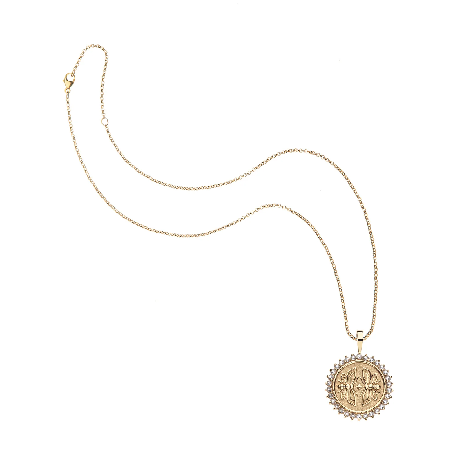 SISTERS Forever Petite Embellished Coin Pendant - Image 6
