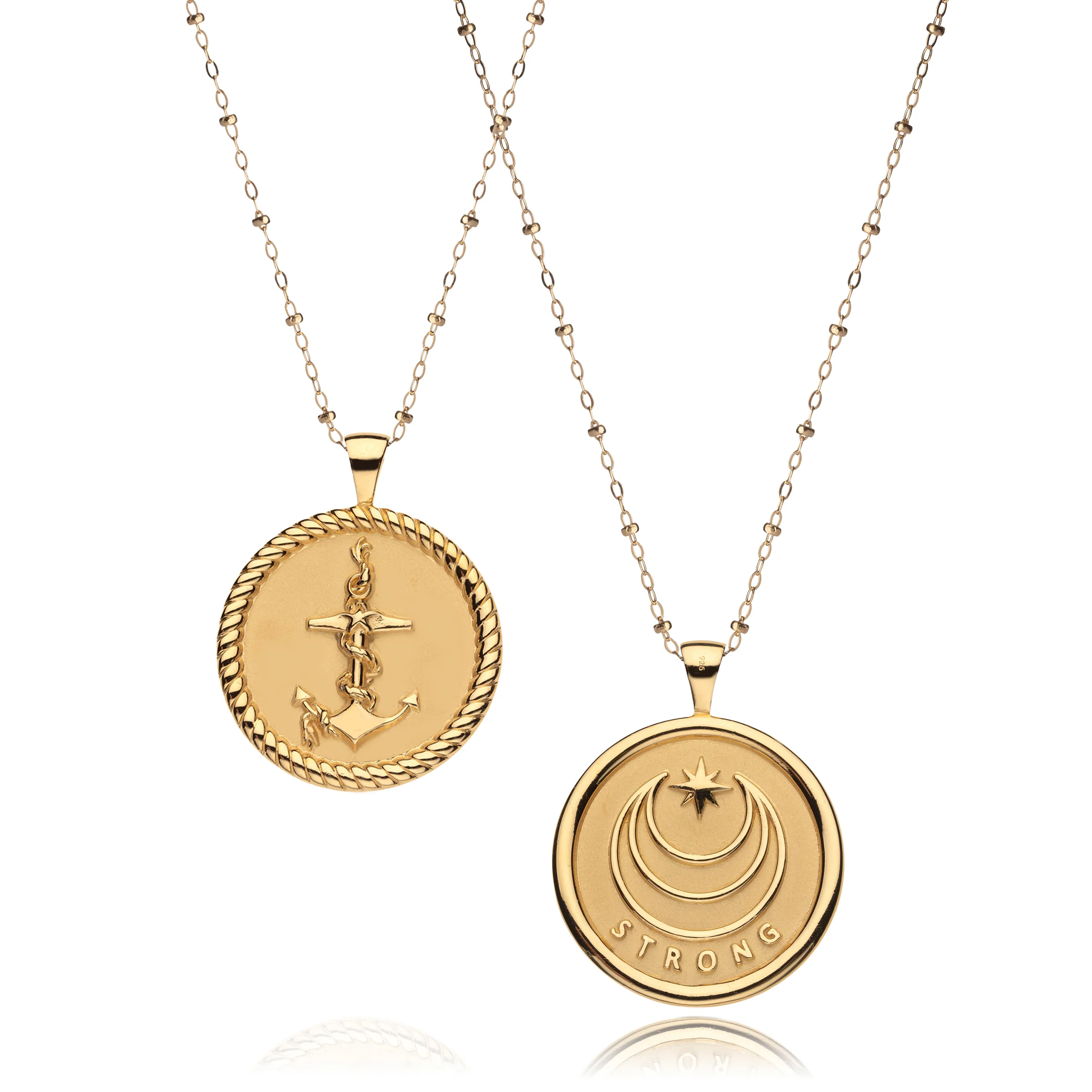 STRONG JW Original Pendant Coin (Anchor) - Image 2