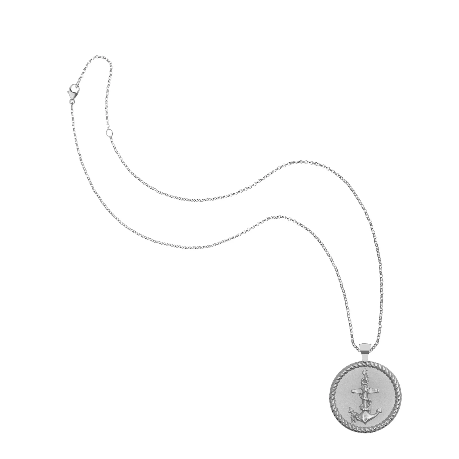 STRONG JW Original Pendant Coin in Silver - Image 4