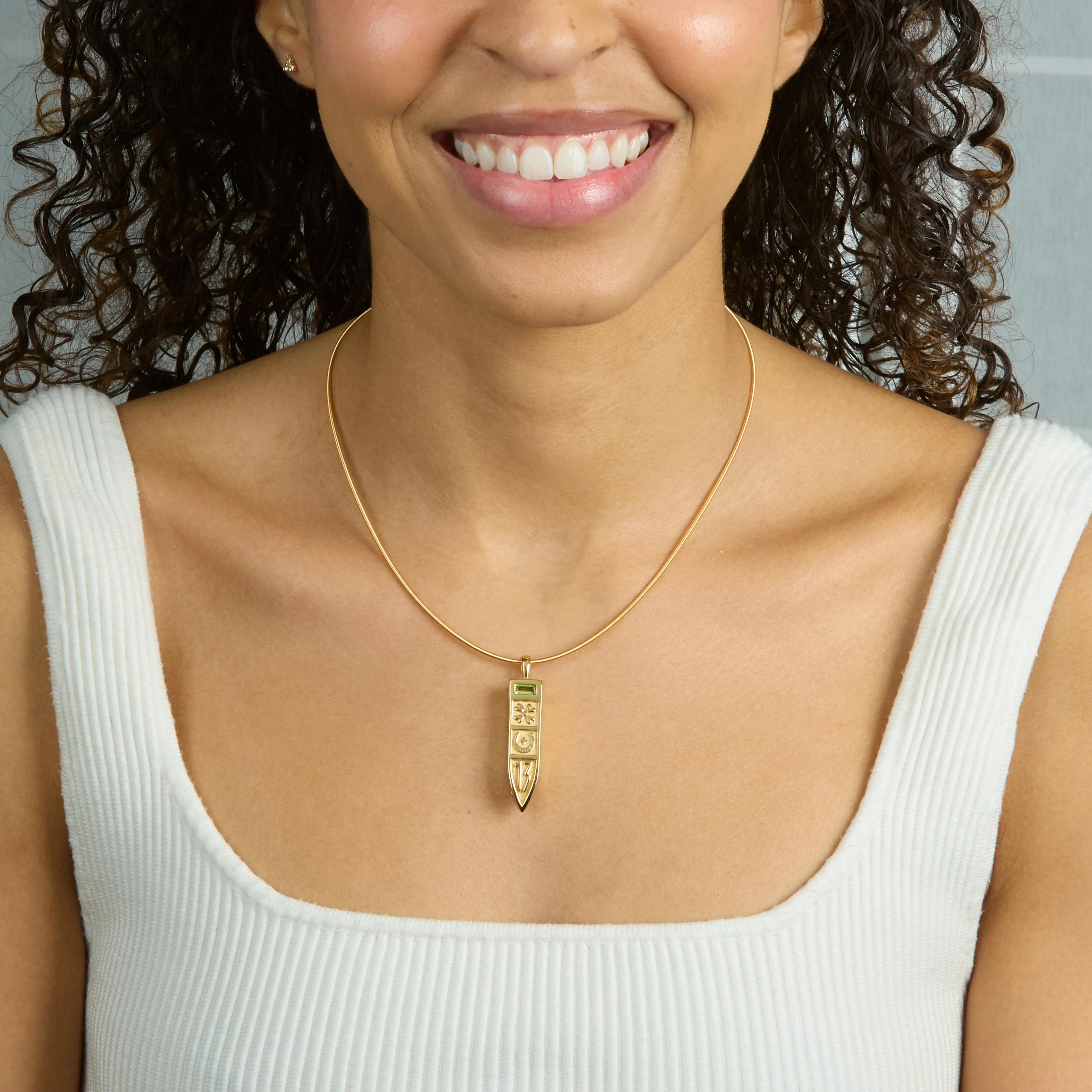 STRONG Lucky Charm Sun Ray Pendant - Image 3