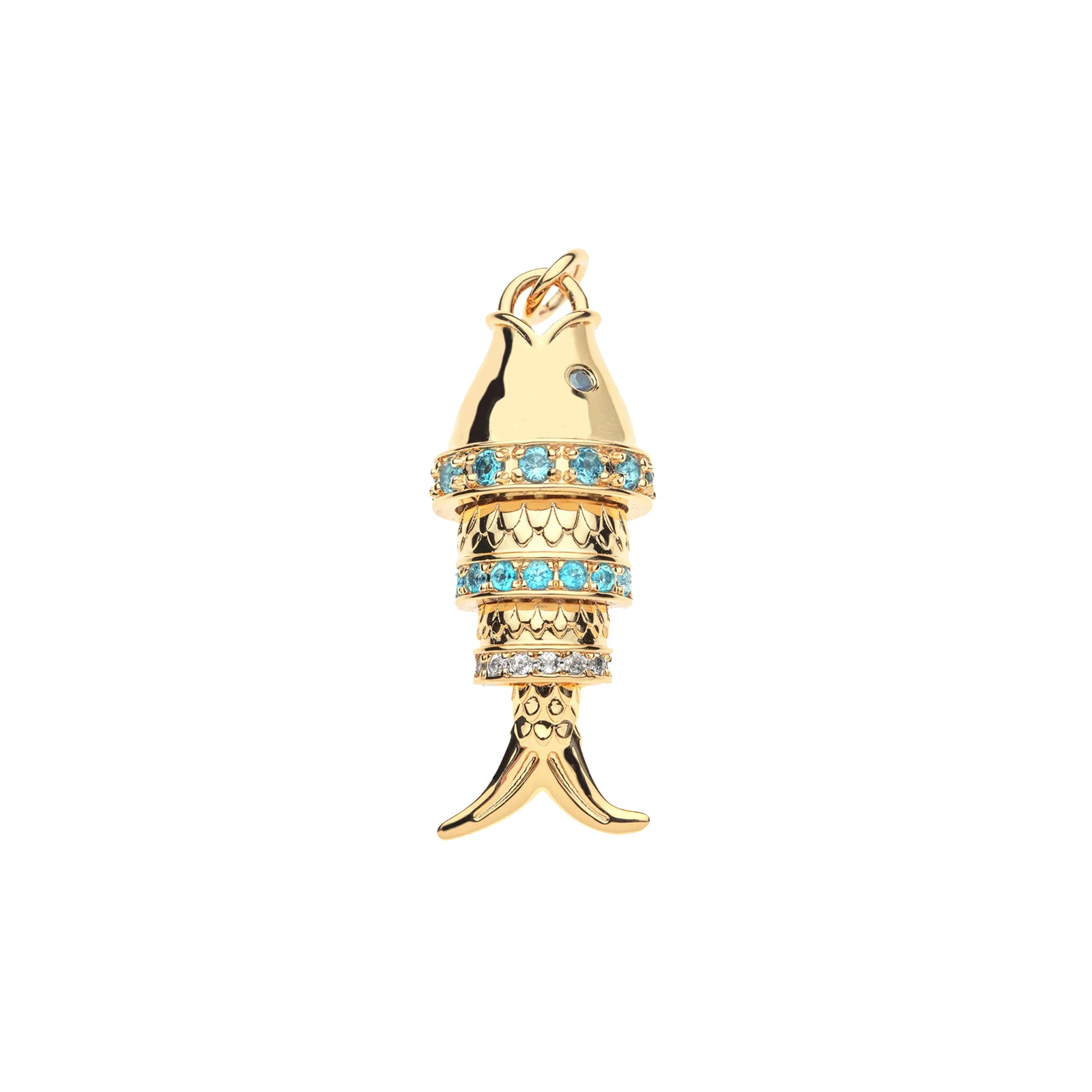 STRONG Rainbow Fish Charm