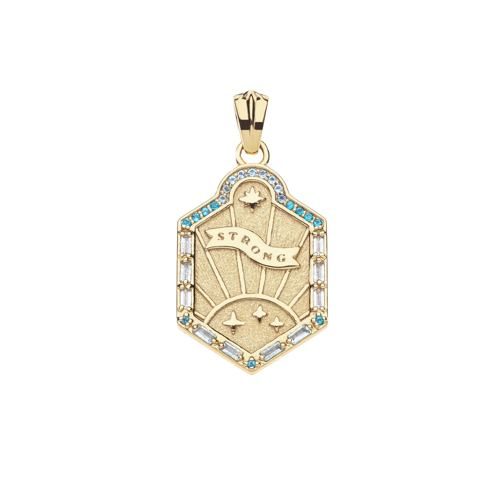 STRONG Shield Pendant