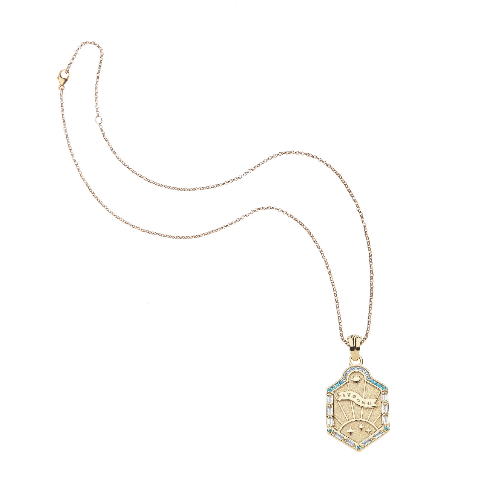 STRONG Shield Pendant - Image 4