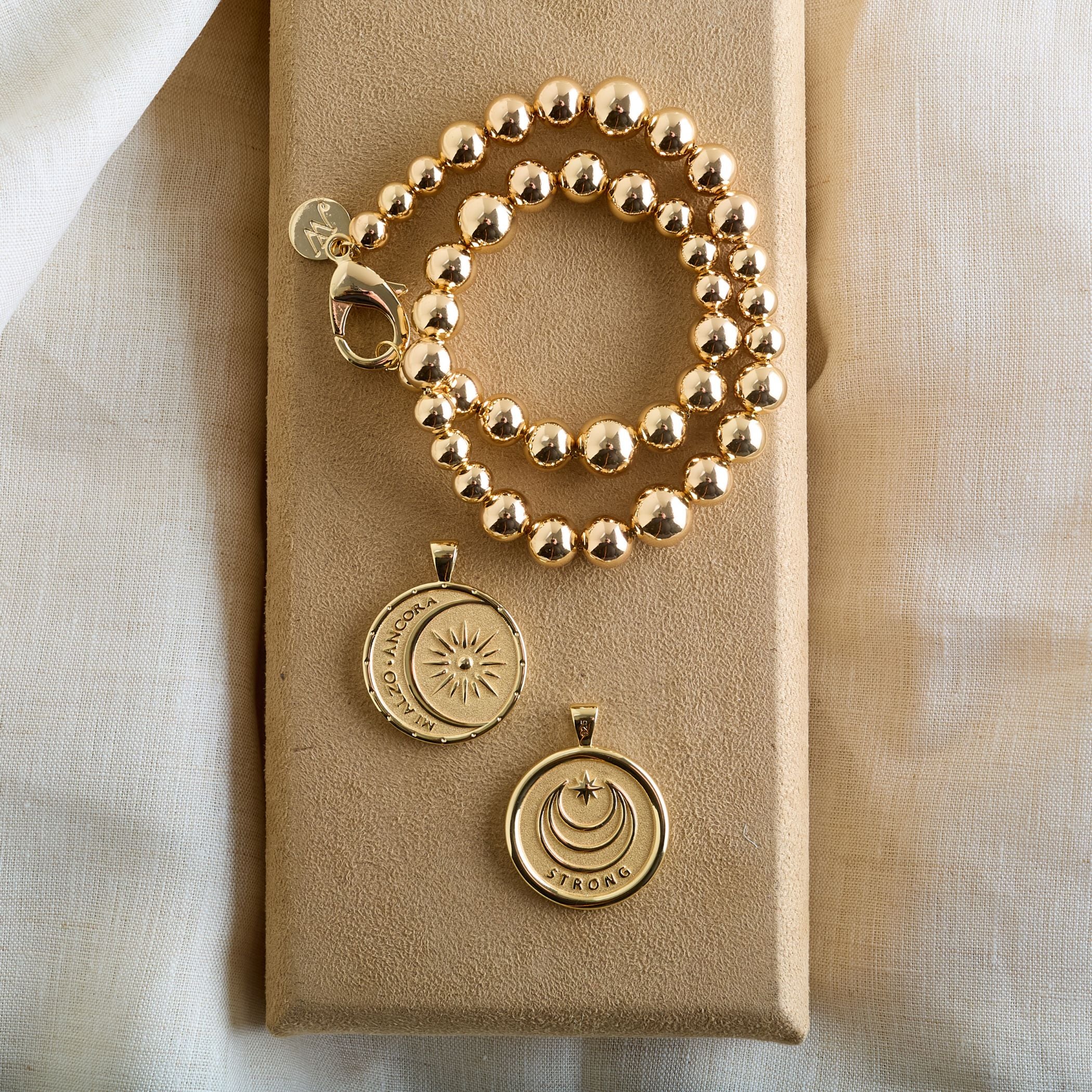 Sun Reflection Beaded Necklace - Image 5