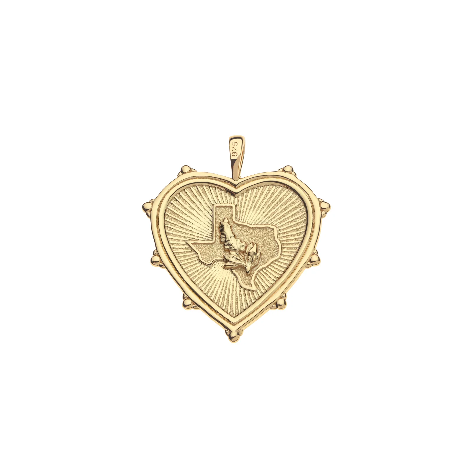 TEXAS JW Heart Pendant - Image 2