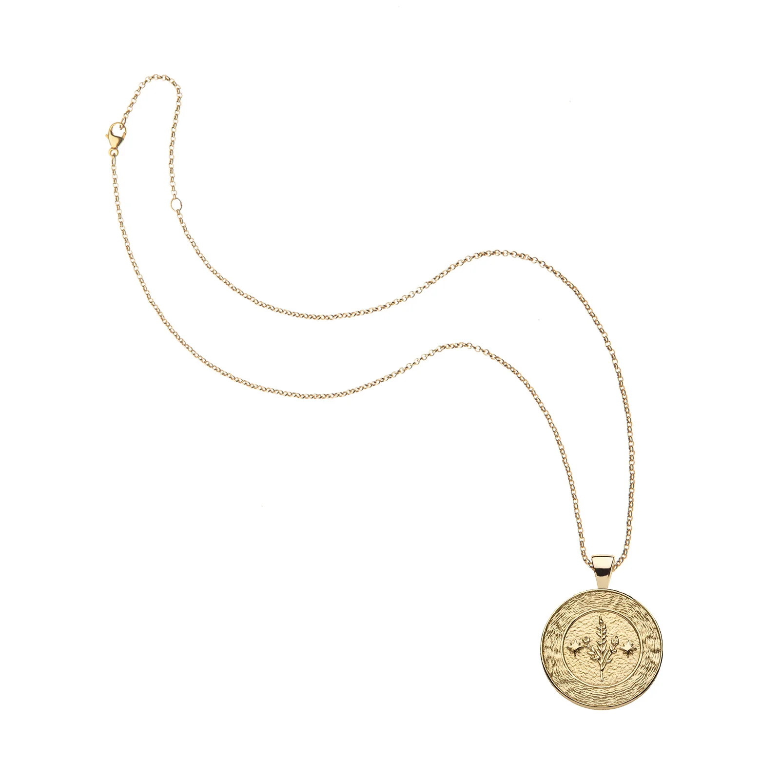 VIRGO JW Small Zodiac Pendant Coin - Aug 23 - Sep 22 - Image 4