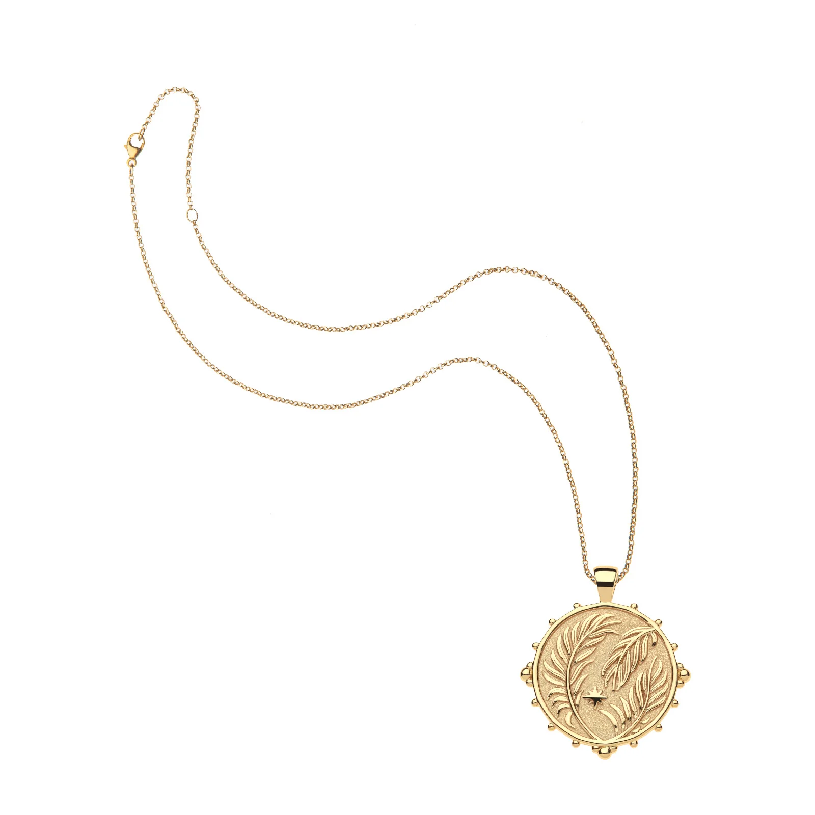 JW x ANSG WANDERLUST Palms JW Original Pendant Coin - Image 4