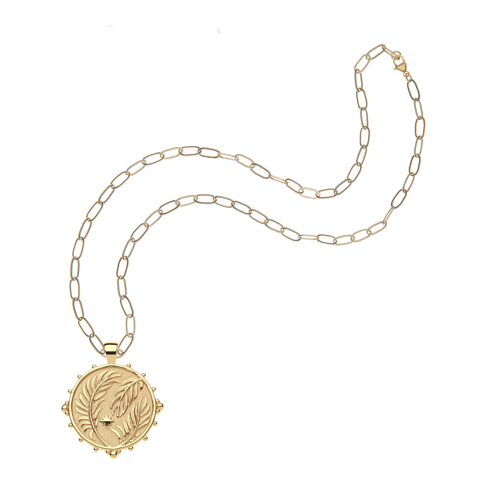 JW x ANSG WANDERLUST Palms JW Original Pendant Coin - Image 5