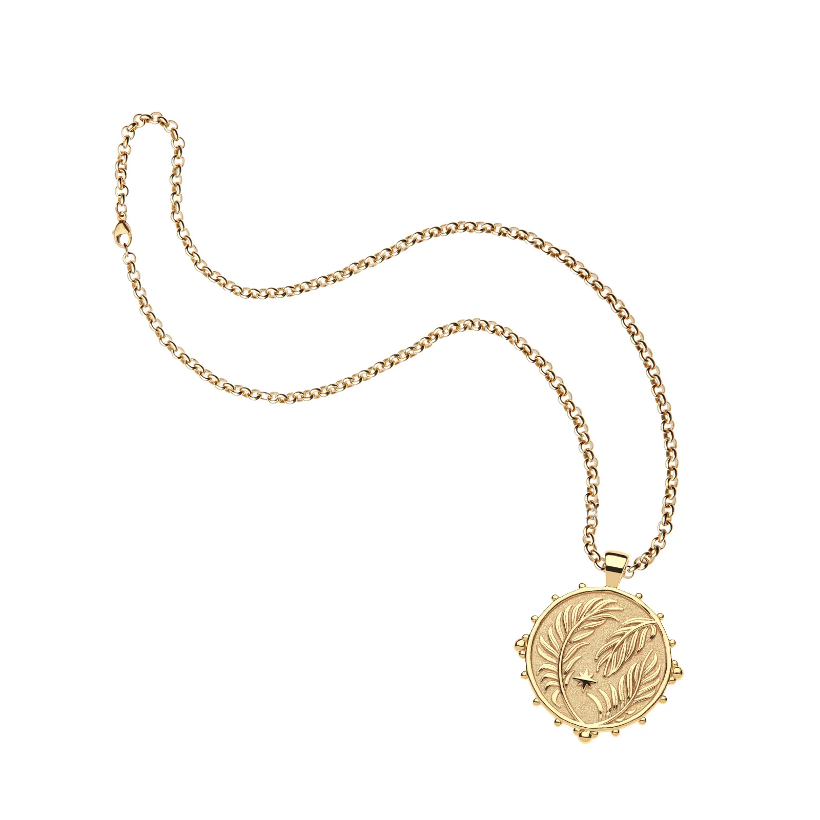 JW x ANSG WANDERLUST Palms JW Original Pendant Coin - Image 6