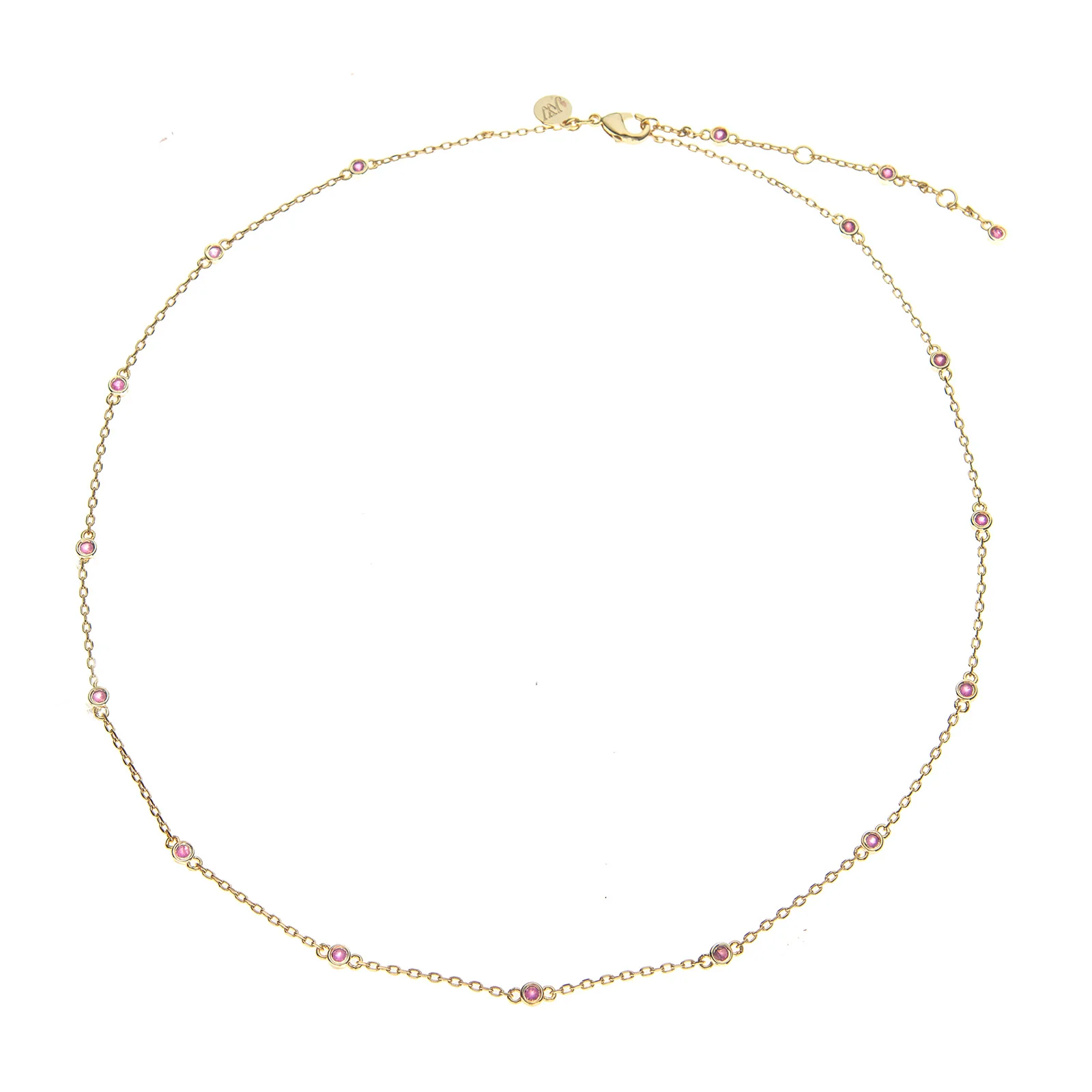 Written in the Stars Chain in Pink Tourmaline